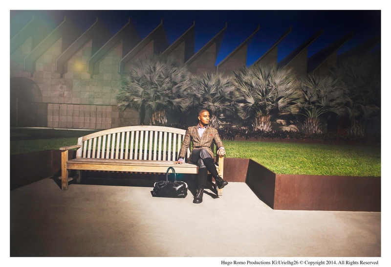 Male model photo shoot of CARLOS JAMES by Hugo Romo in LACMA
