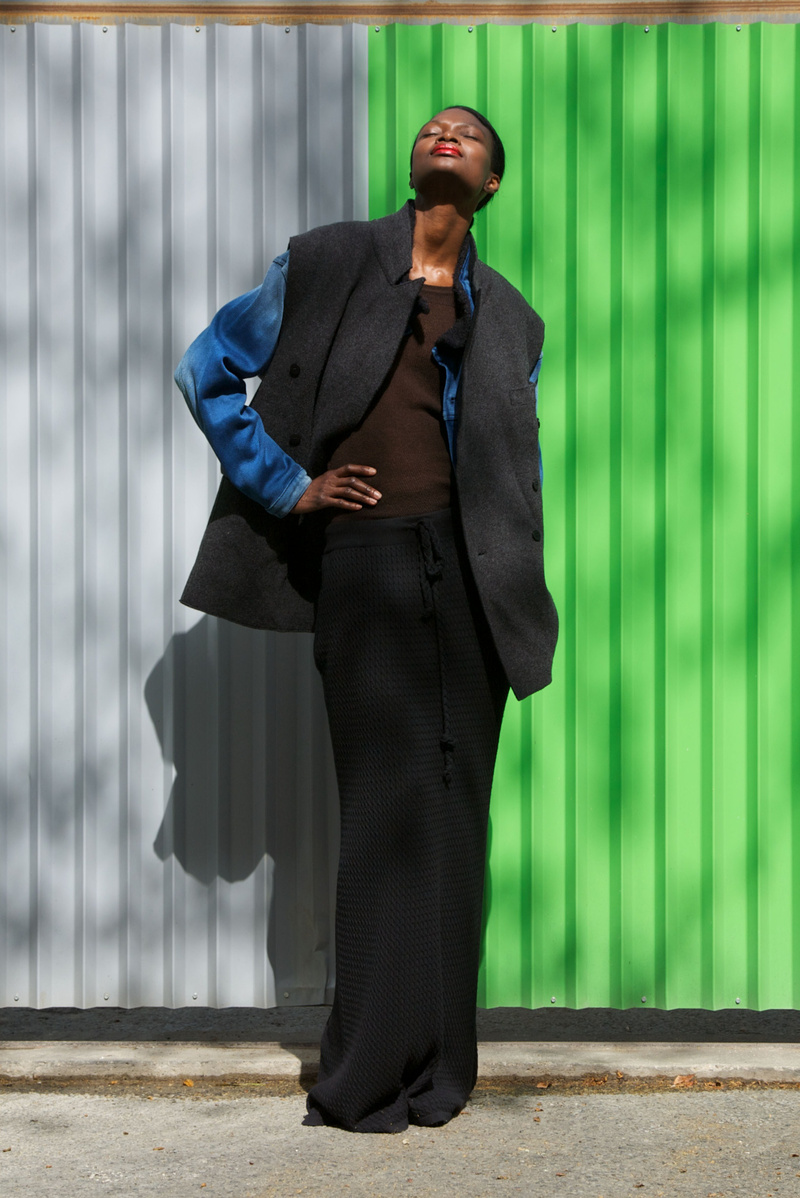Female model photo shoot of Marjorie Antoine in Paris