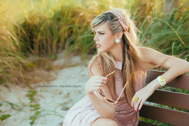 Female model photo shoot of Andreina Duven in Hollywood FL
