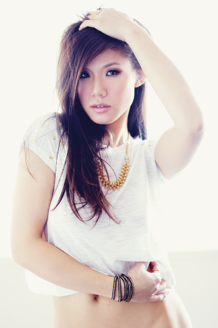 Female model photo shoot of jenn kang by Tony Yang
