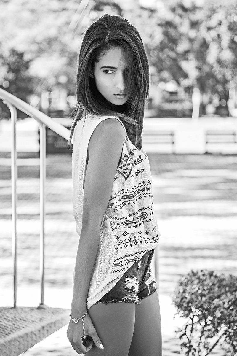 Female model photo shoot of Indya Smith by Jon Cancelino