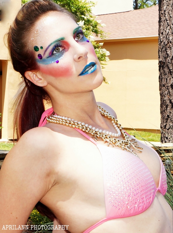 Female model photo shoot of 1 HotMomma, makeup by Fleur Noir Beauty