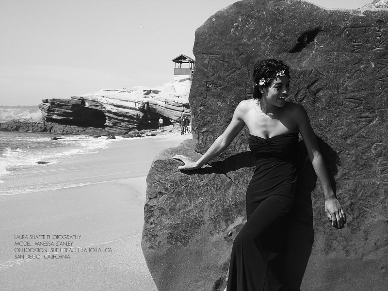 Female model photo shoot of Laura Shafer Photography in LA JOLLA ,CALIFORNIA