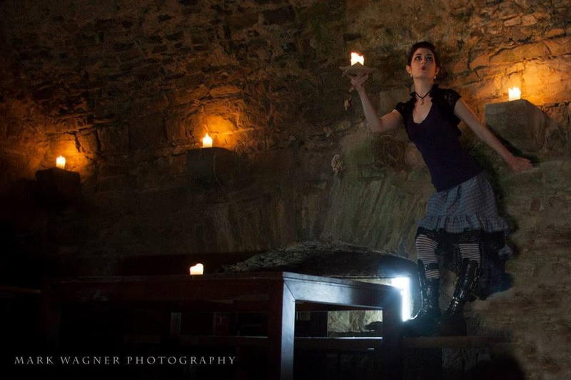 Female model photo shoot of Clementine ODonnell in Killiane Castle, Ireland