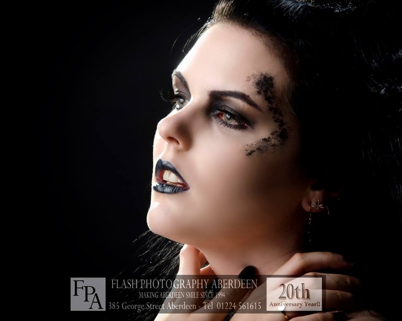 Female model photo shoot of jester jinx 