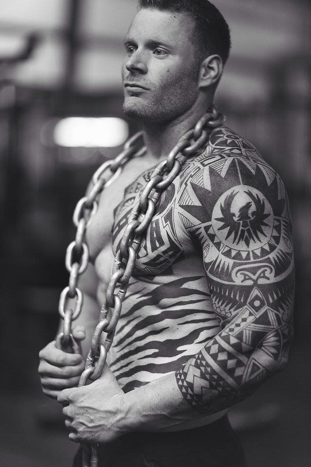Male model photo shoot of TattedUpTrainer