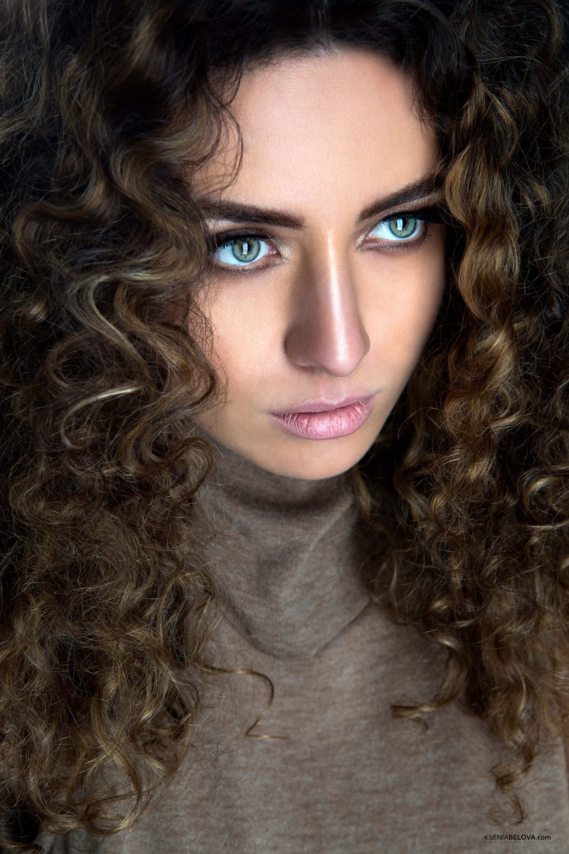 Female model photo shoot of Maria R in Ksenia Belove studio Brighton
