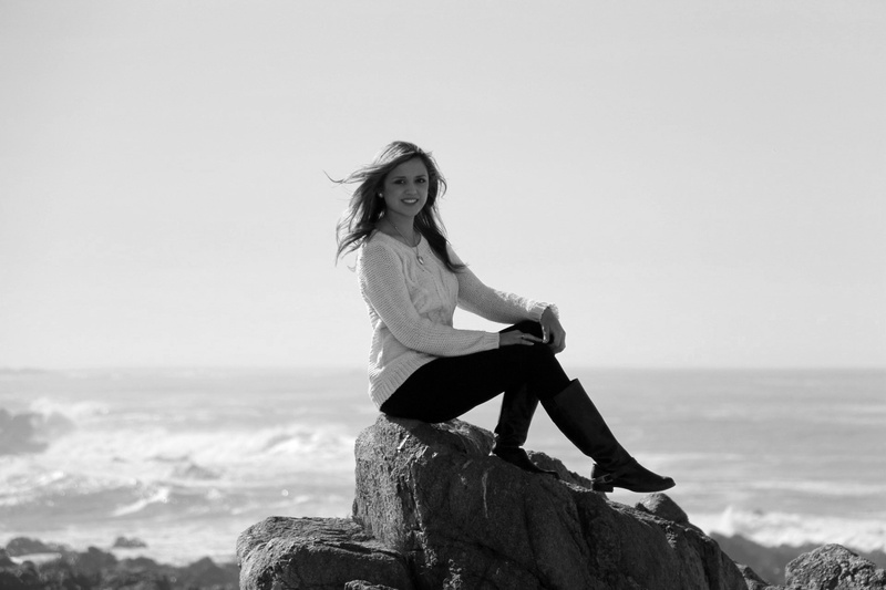 Female model photo shoot of MelissaMelBelle in Pebble Beach, California