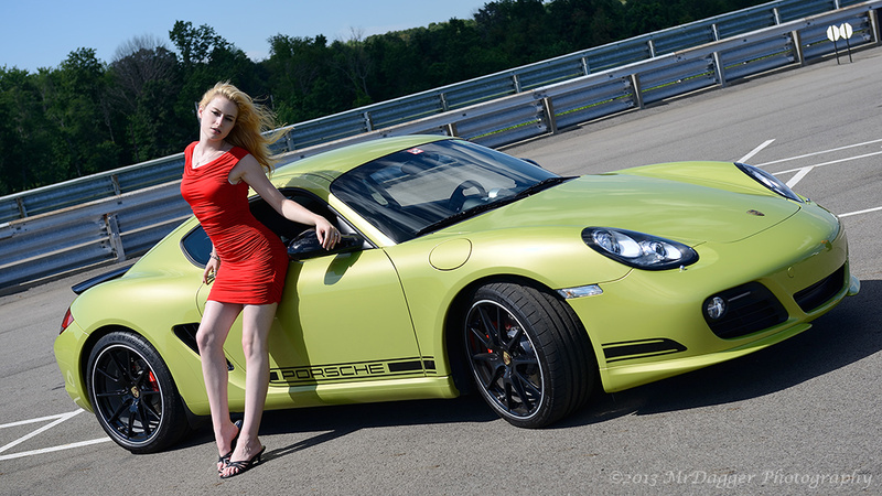 Male and Female model photo shoot of MrDagger Photography and JNLModel in Pittsburgh International Raceway