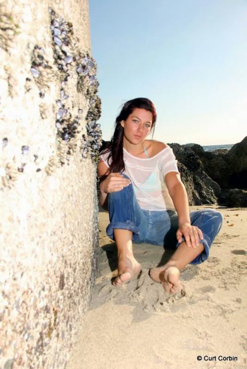Female model photo shoot of analls in Victoria beach