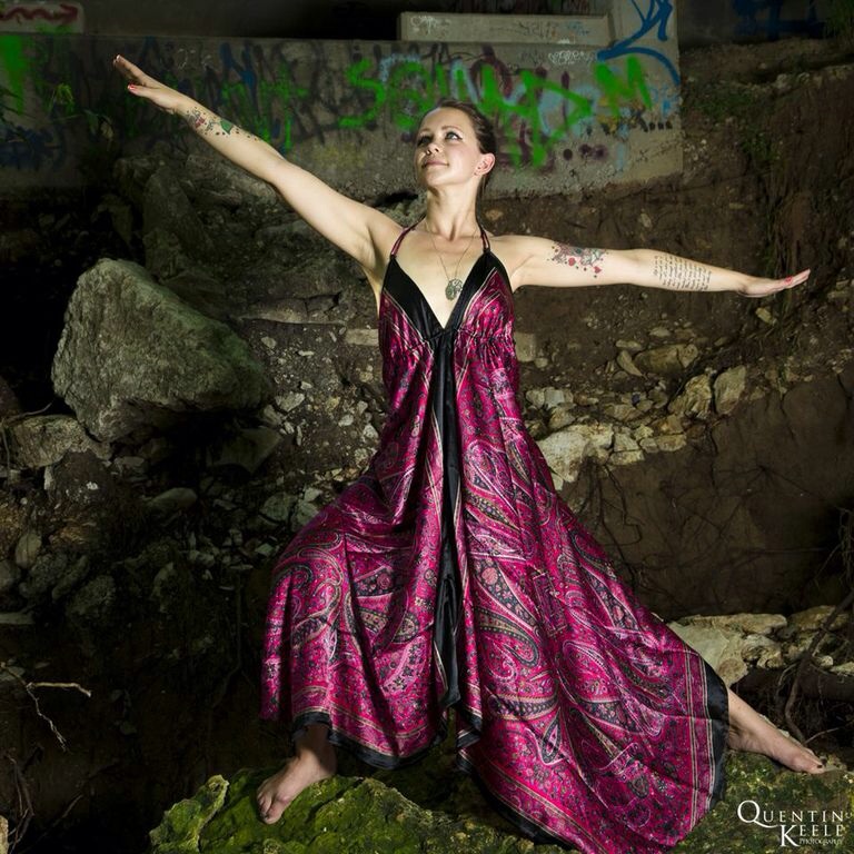 Female model photo shoot of BonnieBlue by Quentin Keele in Barton Springs