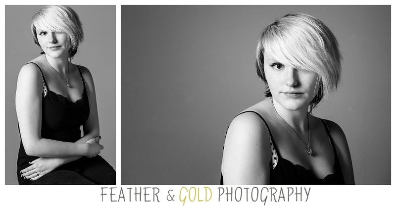 Female model photo shoot of Feather Gold 