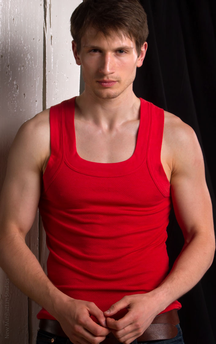 Male model photo shoot of New Manhattan Studios and ALEXM81 in New York City