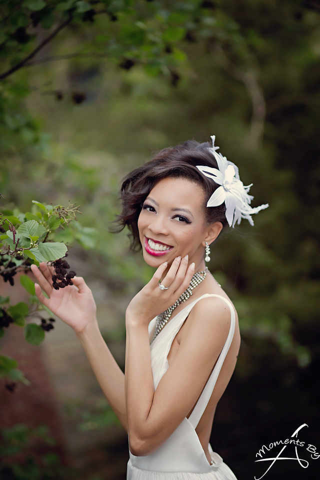 Female model photo shoot of JerseyBride in Illinois, makeup by Claire Latronica