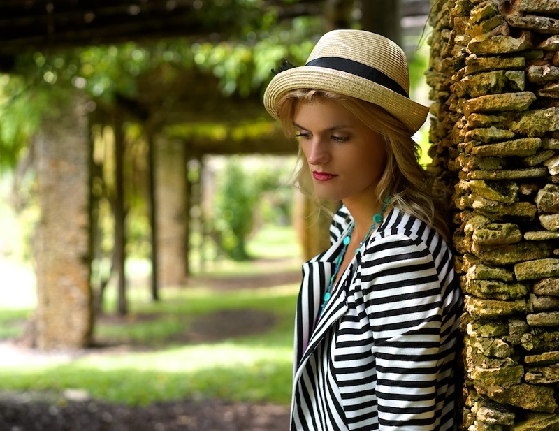 Female model photo shoot of Amanda Paterson in Fairchild Tropical Botanical Garden