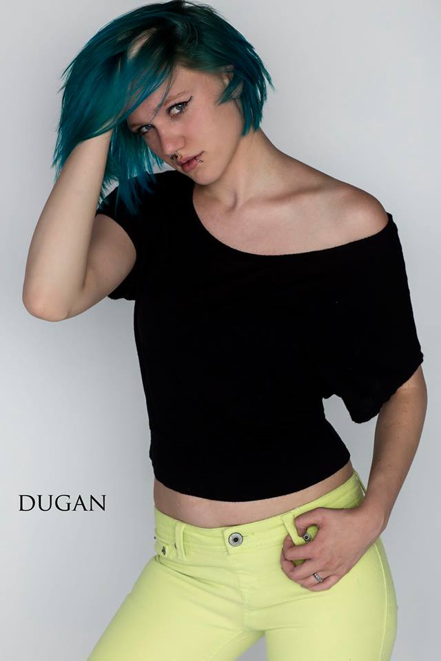 Female model photo shoot of Bmichaelson by Scott Dugan in Studio