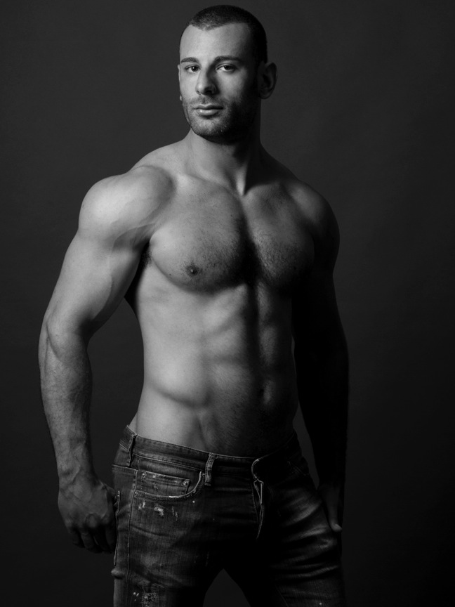 Male model photo shoot of Michael Mio by Karl Simone