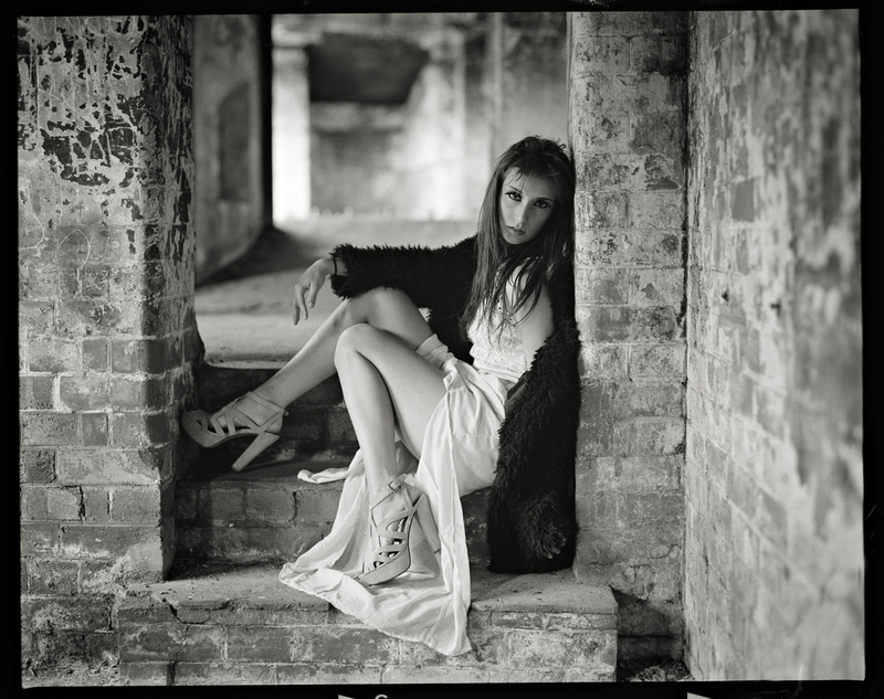Female model photo shoot of Elena Filippi 2 by Mike Stacey
