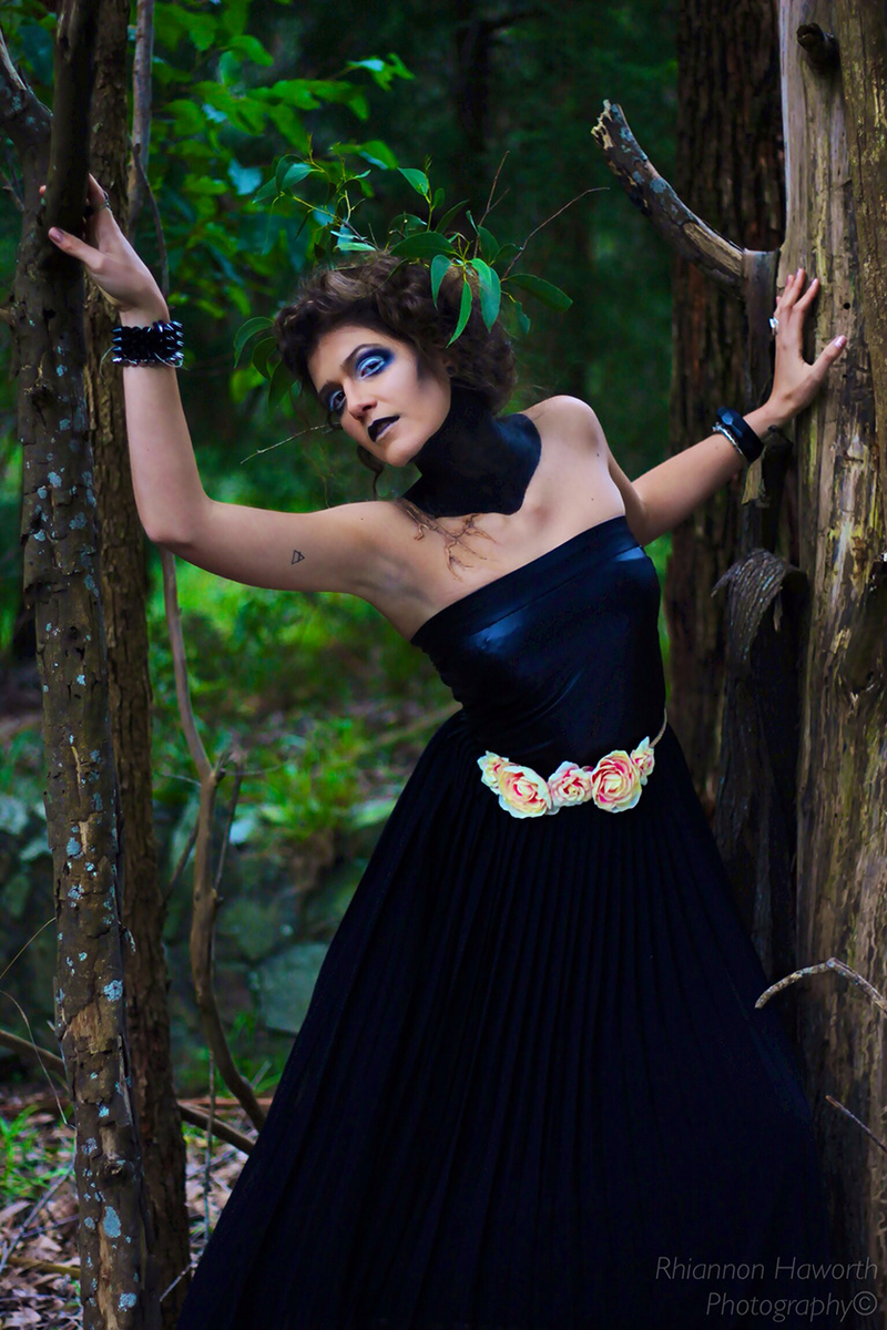 Female model photo shoot of Nihil Nova Artistry