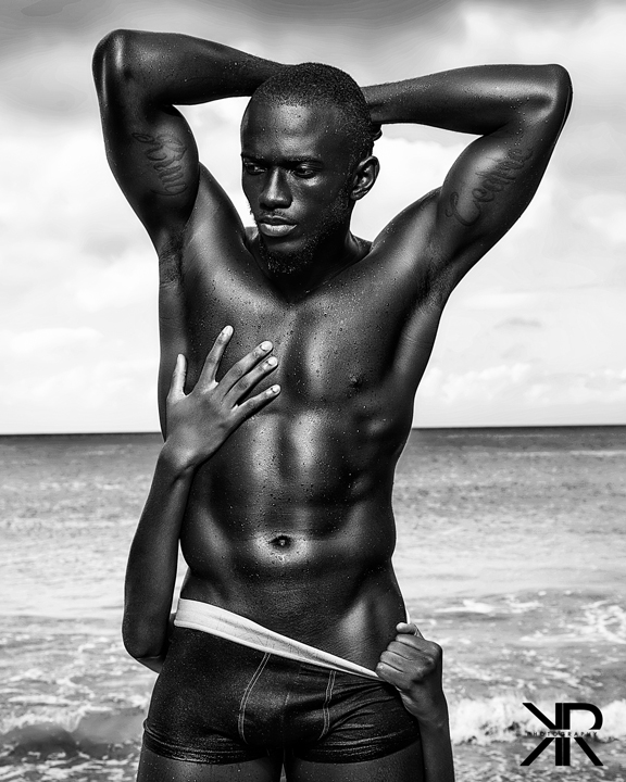 Male model photo shoot of Kevon Richardson in Virgin Islands