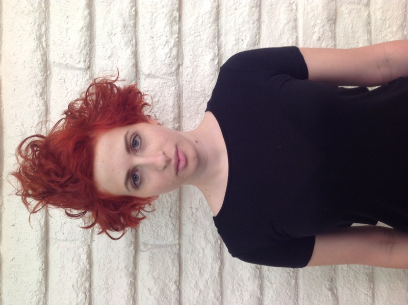 Female model photo shoot of Jesika Novoa in Sassoon salon scottsdale