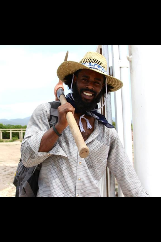 Male model photo shoot of Samson Watkins in Haiti