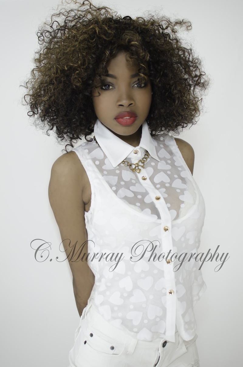 Female model photo shoot of AngelD101 by CMurrayPhotos in C. Murray Studio