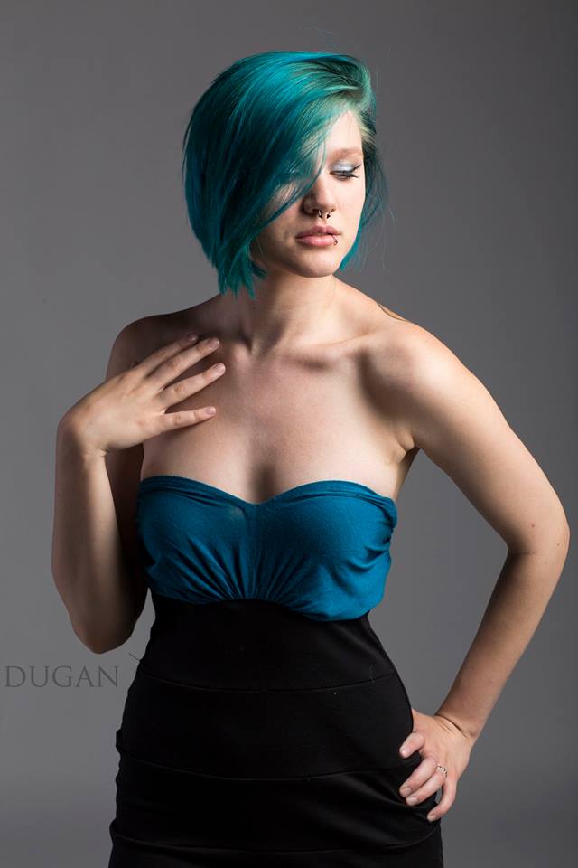 Female model photo shoot of Bmichaelson by Scott Dugan in Studio