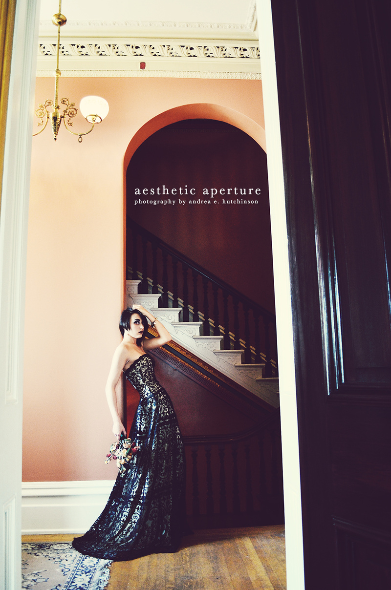 Female model photo shoot of Aesthetic Aperture in The Culbertson Mansion