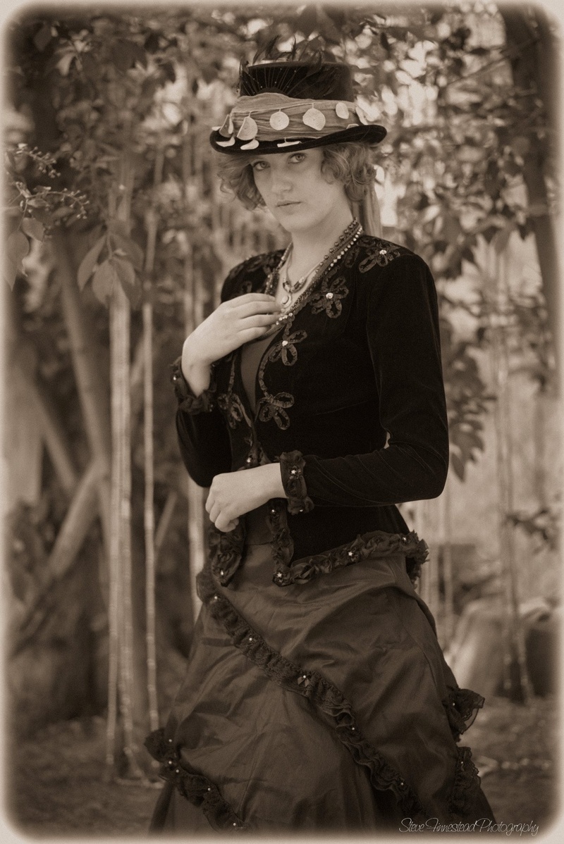 Female model photo shoot of Lily Aspen by Steve Finnestead