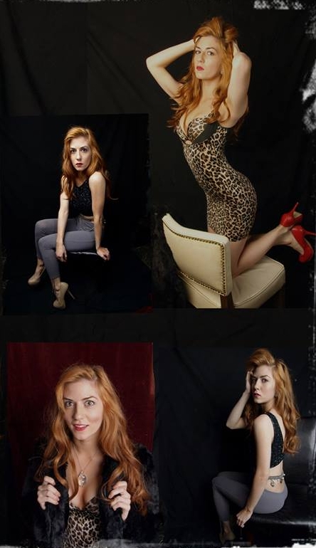 Female model photo shoot of Chelsea Kibbee in Fans of Film Cafe, Albuquerque, NM