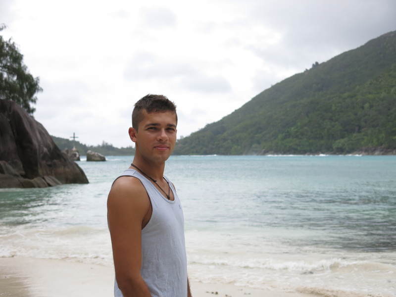 Male model photo shoot of Shargose in Seychelles