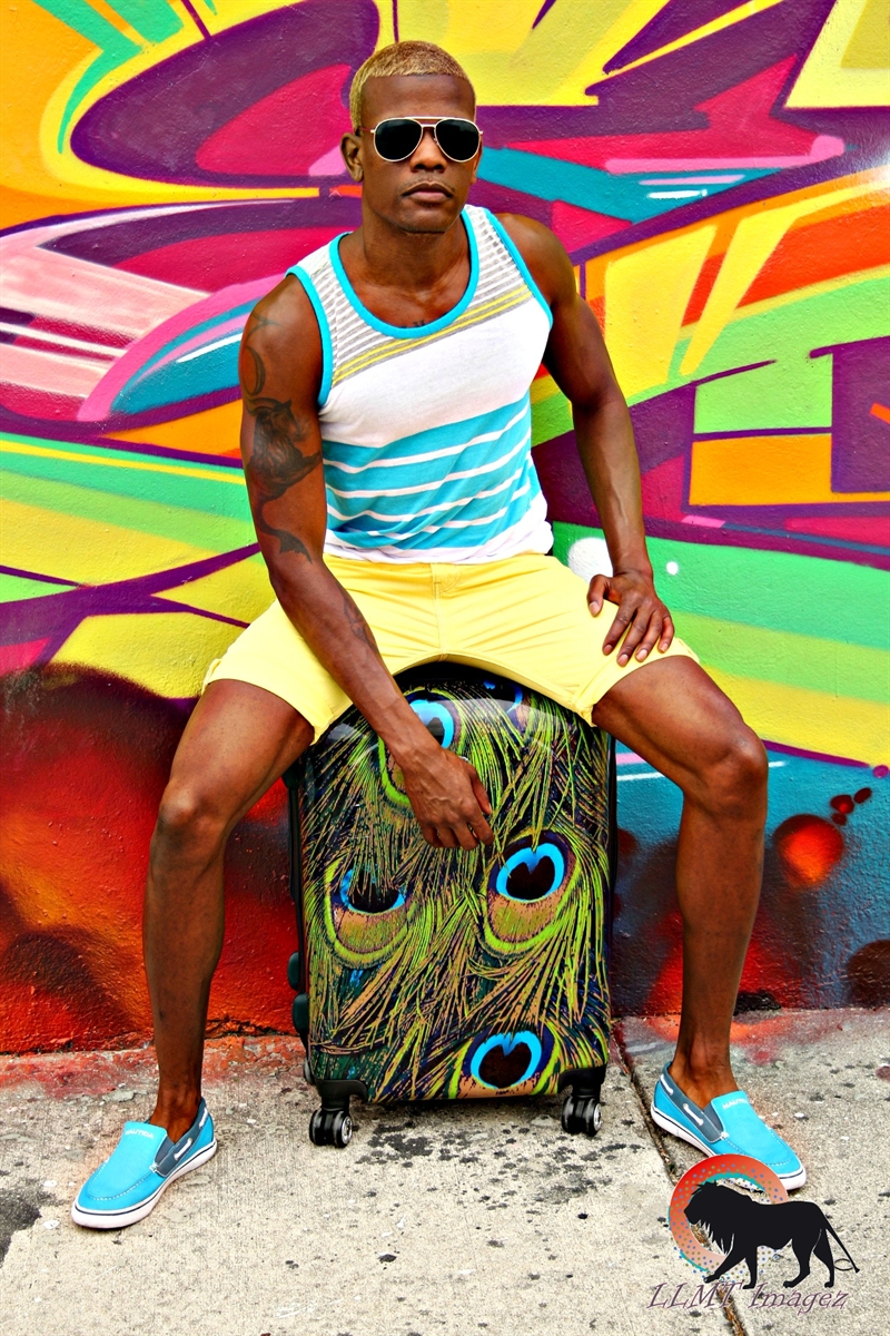 Male model photo shoot of M Tyrell Kincade in Miami