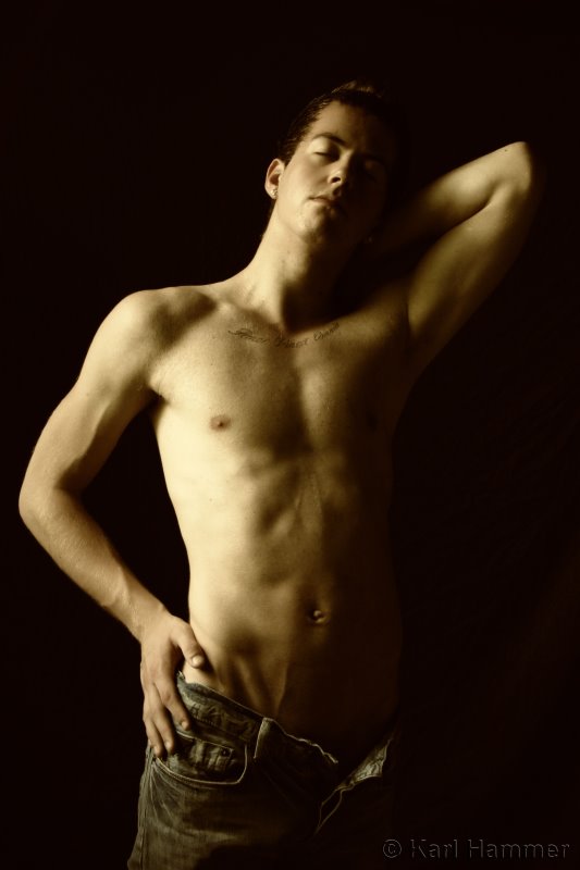 Male model photo shoot of MrJeroen