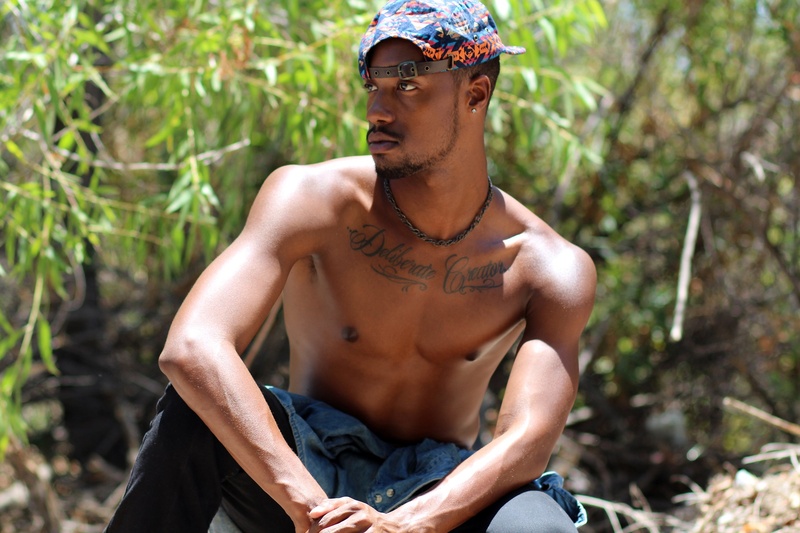 Male model photo shoot of DaRon DayDay Bell in Backwoods of The San Fernando Valley