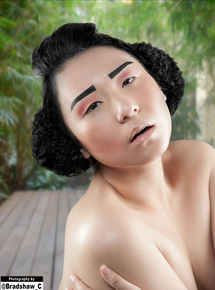 Female model photo shoot of cherry fu