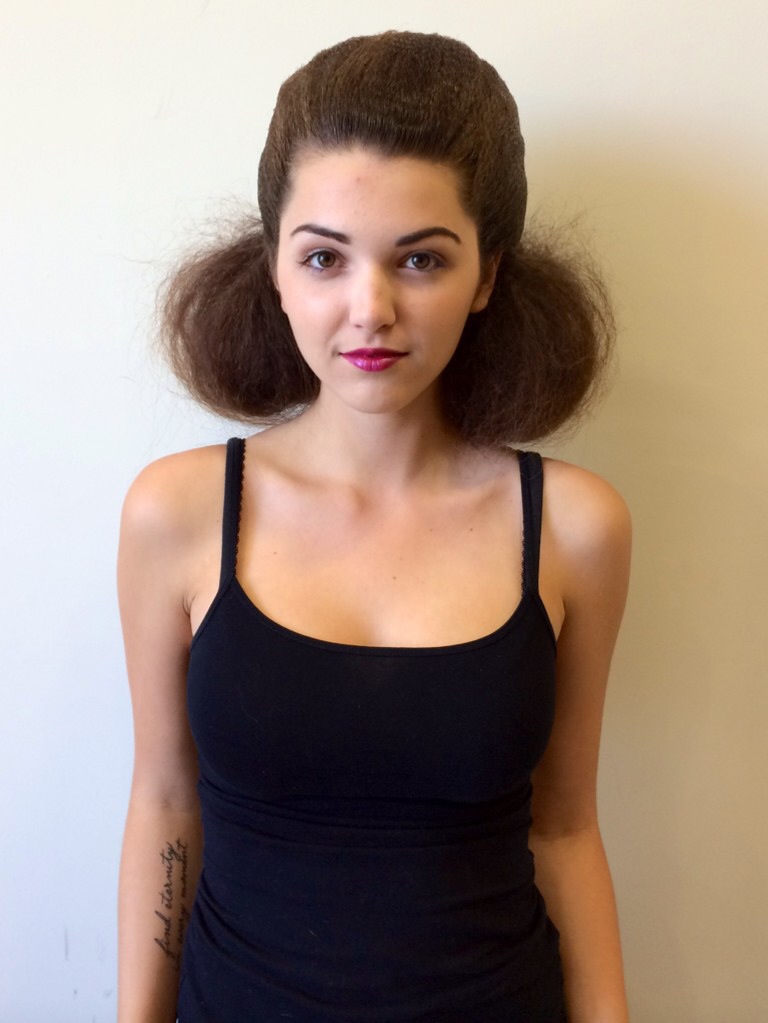 Female model photo shoot of MikMarrujo in Los Angeles