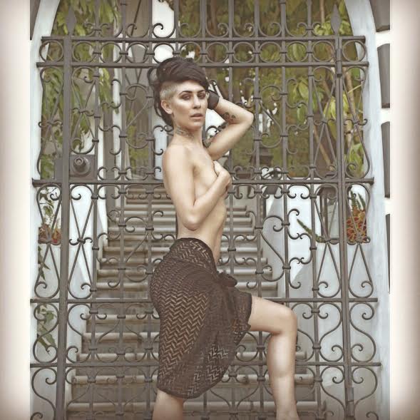 Female model photo shoot of Zev Skye Suicide