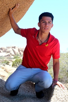 Male model photo shoot of mebukraba in Joshua Tree, CA