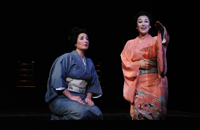 Female model photo shoot of ChristinaEM in Opera San Jose's production of Madame Butterfly