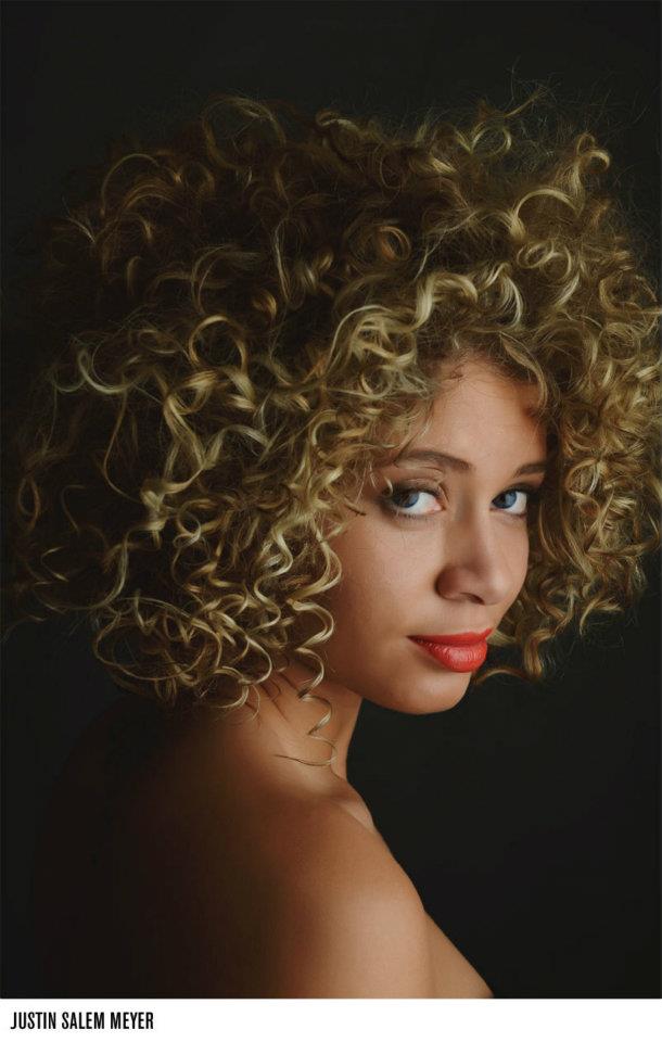 Female model photo shoot of Tricia Rivas in Trixies Salon
