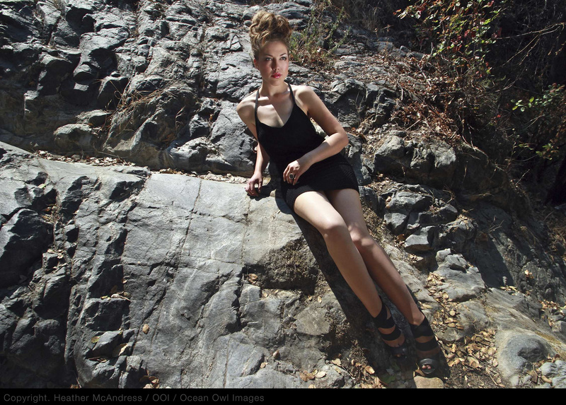 Female model photo shoot of Charlie Girl 1980 and Milla Istomina in La Tuna Canyon