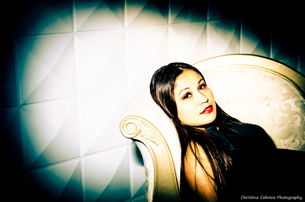 Female model photo shoot of Christina Adore by Christina Cabrera in Wonderland Studios OC, makeup by Vanessa Borquez