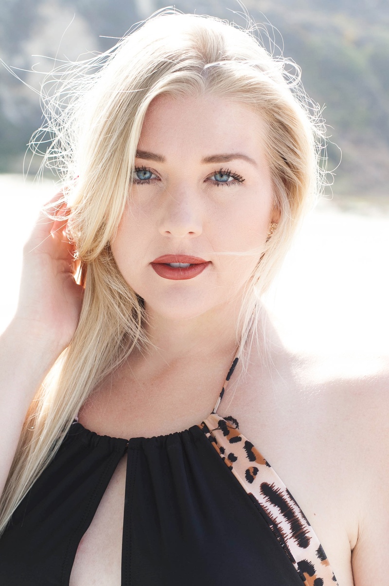 Female model photo shoot of Aubree Collette Lee in Malibu, Ca