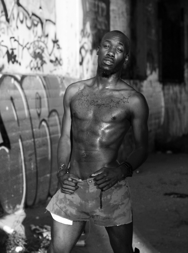 Male model photo shoot of XhaiiB in Downtown LA