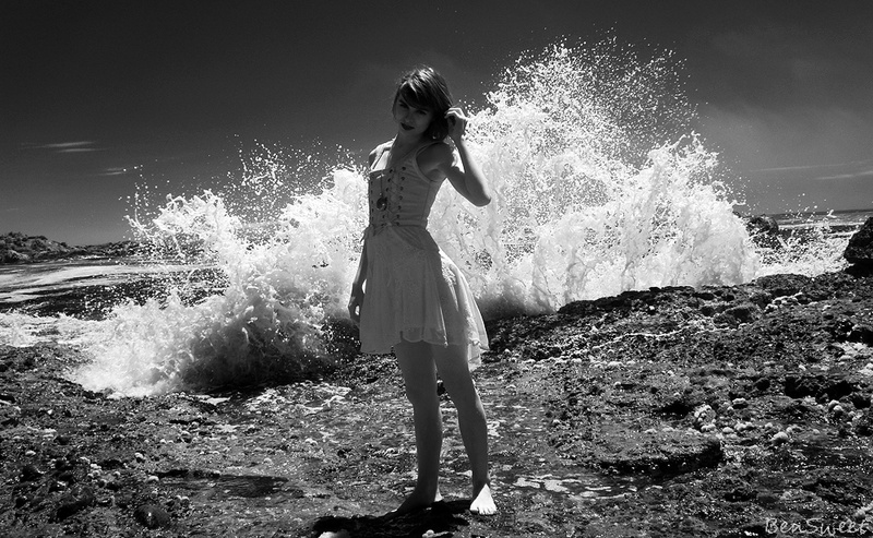 Male and Female model photo shoot of 831 Infrared  and rike_kayla in China Cove in Point Lobos