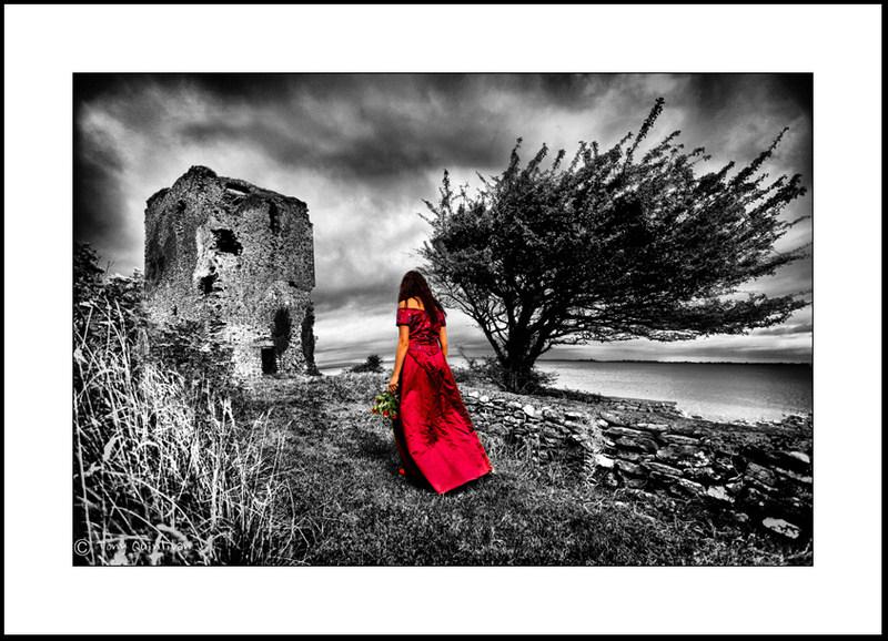 Male model photo shoot of Tony Quinlivan in Beagh Castle, Co.Limerick