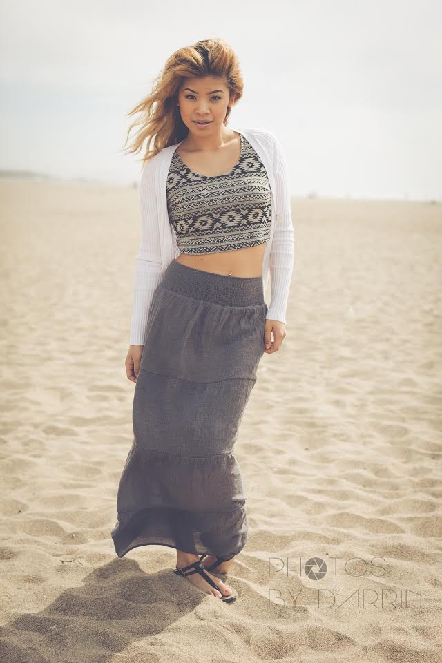 Female model photo shoot of Thida Vaing in Ocean Beach, CA