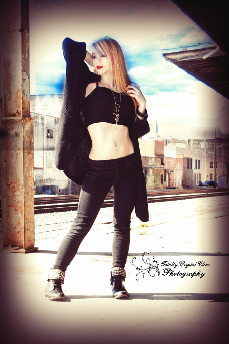 Female model photo shoot of Courtney_Deatherage