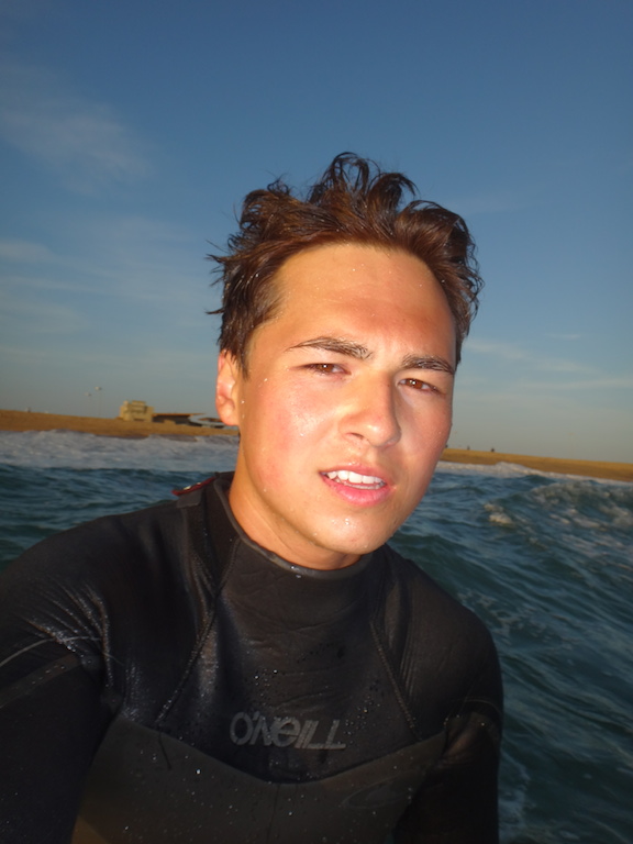 Male model photo shoot of Topher John in The Ocean